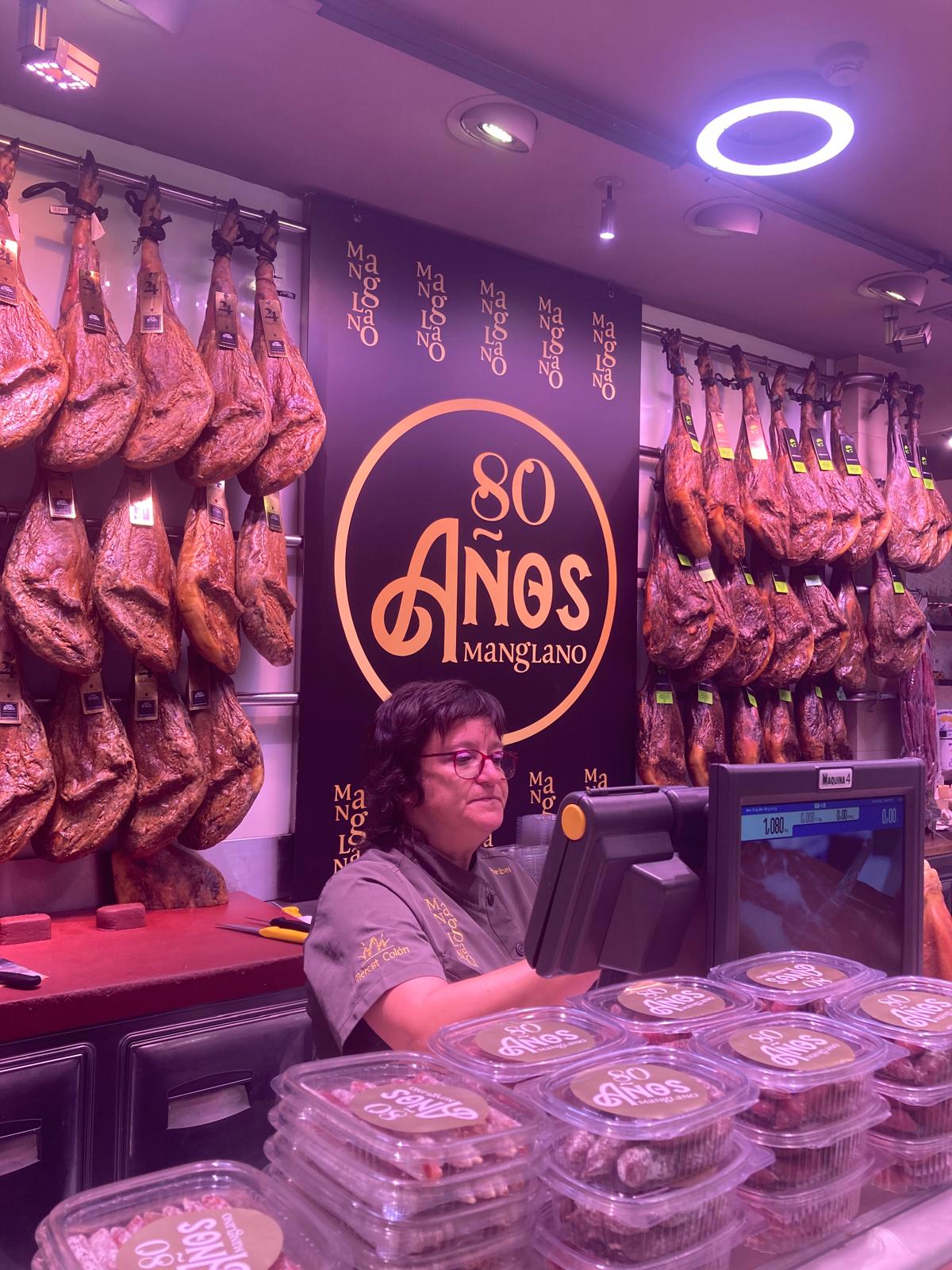 Tienda de embutidos y quesos